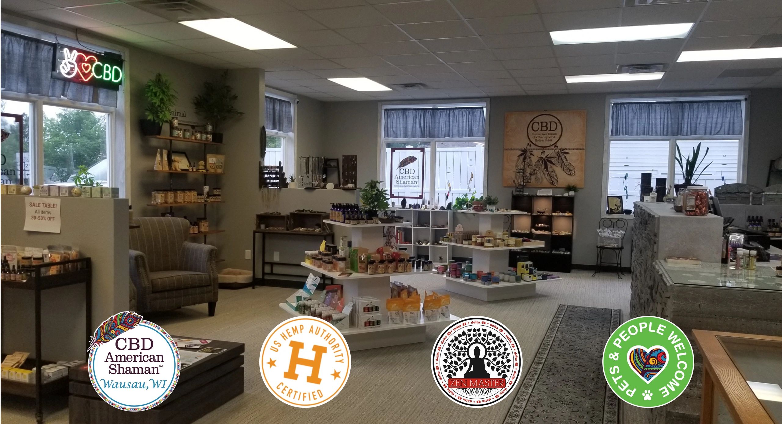 Genuine Wellness LLC dba CBD American Shaman Wausau Home